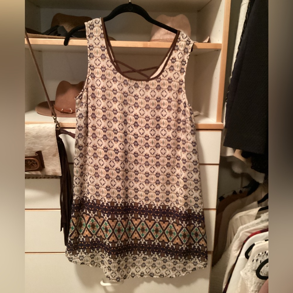 Cute silky and lined dress